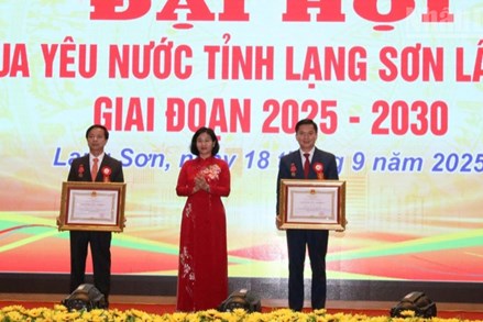 Đại hội Thi đua yêu nước tỉnh Lạng Sơn lần thứ VI giai đoạn 2020-2025