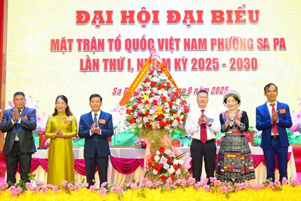 Lào Cai: Đại hội đại biểu Mặt trận Tổ quốc Việt Nam phường Sa Pa, xã Bảo Hà và xã Si Ma Cai