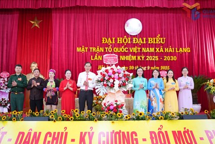 Quảng Ninh: Đại hội đại biểu MTTQ Việt Nam xã Hải Lạng lần thứ I, nhiệm kỳ 2025 – 2030