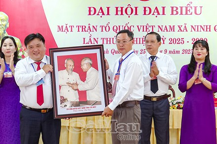 Cà Mau: Đại hội đại biểu MTTQ Việt Nam xã Ninh Quới, xã Phong Hiệp  lần thứ I, nhiệm kỳ 2025-2030 