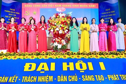 Hà Nội: Ra mắt Ban Chấp hành Hội Liên hiệp phụ nữ phường Hai Bà Trưng gồm 48 người