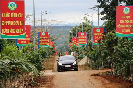 Lâm Đồng: Bon làng “khoác áo mới” nhờ các chương trình mục tiêu quốc gia