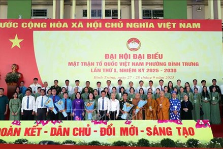 Đại hội MTTQ Việt Nam cấp xã, phường của TP HCM khi vận hành chính quyền 2 cấp