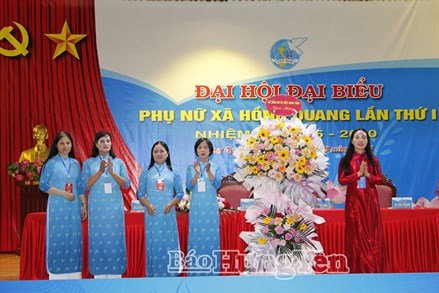 Hưng Yên: Đại hội đại biểu Hội Liên hiệp Phụ nữ xã Hồng Quang lần thứ I, nhiệm kỳ 2025-2030