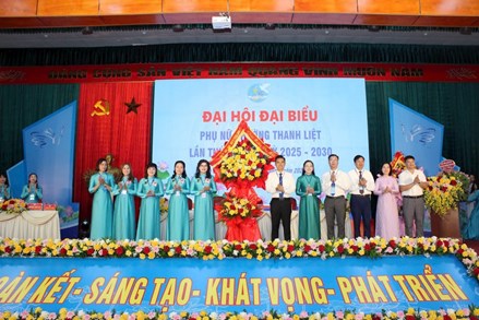 Hà Nội: Đại hội đại biểu Hội LHPN phường Thanh Liệt lần thứ I, nhiệm kỳ 2025 - 2030