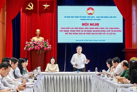 TP HCM khẩn trương tiếp sức vùng bão “nhanh nhất, kịp thời nhất, hiệu quả nhất”