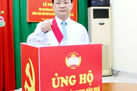 Đồng Nai: Uỷ ban MTTQ Việt Nam tỉnh chung tay ủng hộ đồng bào các tỉnh, thành phố khắc phục hậu quả bão số 10