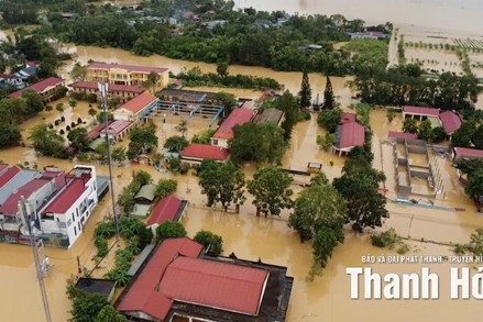 Thanh Hoá: Vận động ủng hộ đồng bào bị thiệt hại do cơn bão số 10 gây ra
