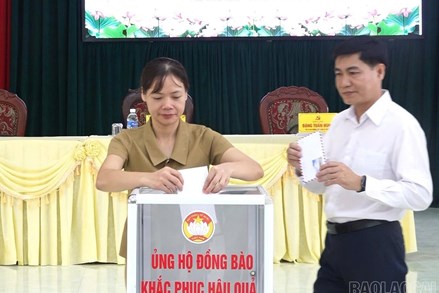 Lào Cai: Uỷ ban MTTQ Việt Nam phường Cầu Thia phát động ủng hộ Nhân dân tỉnh khắc phục thiệt hại do hoàn lưu bão số 10 gây ra