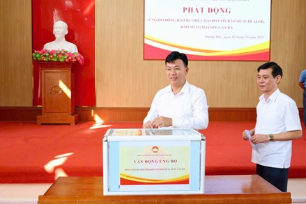 Quảng Ninh: Uỷ ban MTTQ Việt Nam tỉnh tiếp nhận trên 6,1 tỷ đồng quyên góp ủng hộ đồng bào vùng lũ