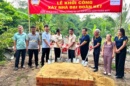 Tây Ninh: Khởi công xây dựng nhà Đại đoàn kết tại phường Trảng Bàng