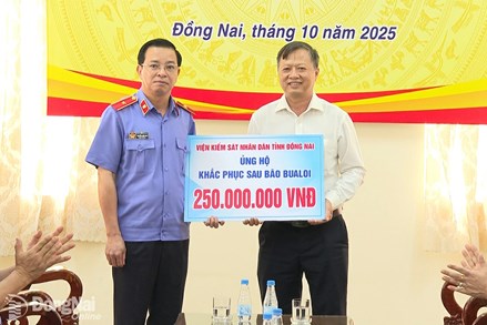 Đồng Nai: Ủy ban MTTQ Việt Nam tỉnh Đồng Nai tổ chức tiếp nhận ủng hộ đồng bào các tỉnh miền Bắc bị thiệt hại do bão lũ 