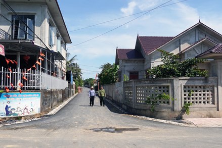 Quảng Trị: Huy động trên 4,6 tỉ đồng xây dựng nông thôn mới, đô thị văn minh