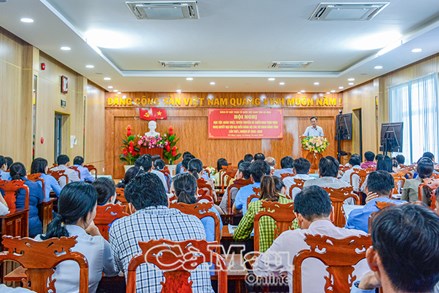 Cà Mau: Ủy ban MTTQ Việt Nam tỉnh quán triệt Nghị quyết Đại hội Đảng bộ các cơ quan Đảng tỉnh