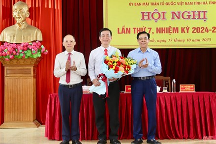 Hiệp thương cử Chủ tịch Ủy ban MTTQ Việt Nam tỉnh Hà Tĩnh