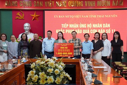 Thành phố Huế hỗ trợ 4 tỷ đồng giúp đồng bào các tỉnh phía Bắc khắc phục hậu quả bão lũ