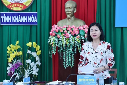 Trung ương Hội LHPN Việt Nam kiểm tra, giám sát thực hiện Dự án 8 tại tỉnh Khánh Hòa