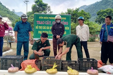 Góp sức xây dựng bản sáng vùng biên ở Thanh Hóa