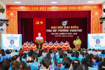 100% xã, phường ở Nghệ An hoàn thành Đại hội đại biểu phụ nữ nhiệm kỳ 2025 - 2030