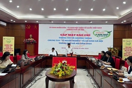 Hà Nội: Gần 40 tỷ đồng đăng ký ủng hộ Quỹ Vì người nghèo thành phố