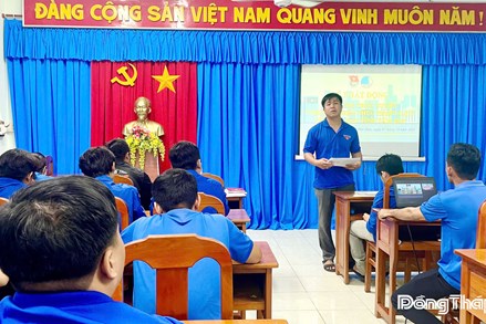 Tuổi trẻ Đồng Tháp chung tay đẩy lùi ma túy