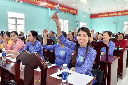 Cần Thơ: 100% xã, phường hoàn thành Đại hội đại biểu Phụ nữ nhiệm kỳ 2025 - 2030