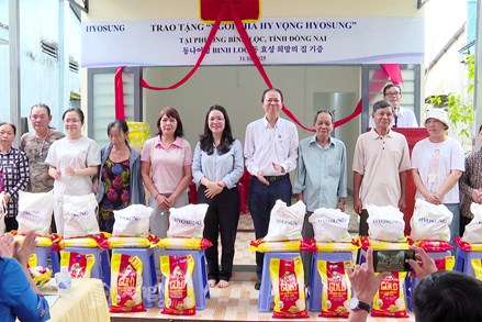 Đồng Nai: Bàn giao Ngôi nhà hy vọng cho hộ dân đặc biệt khó khăn