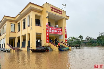 Hà Tĩnh: “Mái nhà chung” an toàn, ấm áp của người dân trong tâm lũ