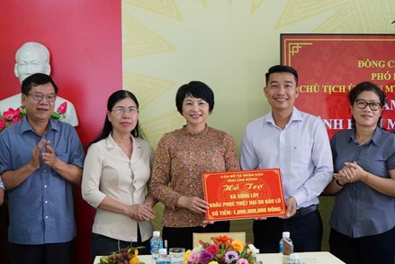 Lâm Đồng trích hỗ trợ các địa phương bị thiệt hại do mưa lũ hơn 11 tỷ đồng