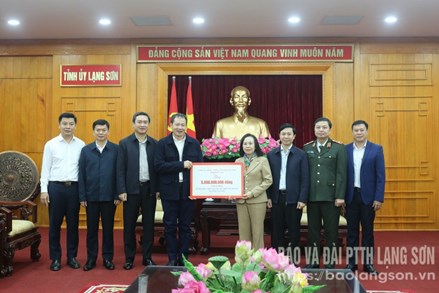 Tỉnh Đồng Nai hỗ trợ Lạng Sơn khắc phục hậu quả thiên tai