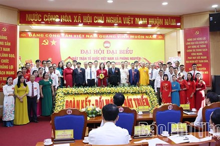 Phú Thọ hoàn thành tổ chức Đại hội đại biểu MTTQ cấp xã, nhiệm kỳ 2025-2030