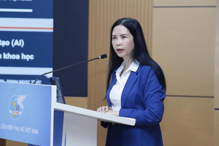 Hội LHPN Việt Nam tập huấn ứng dụng trí tuệ nhân tạo trong nghiên cứu khoa học
