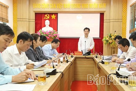 Phú Thọ: Trung ương Hội Nông dân Việt Nam làm việc với Hội Nông dân tỉnh