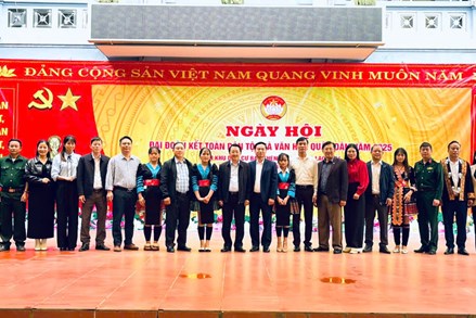 Lai Châu: Ngày hội Đại đoàn kết toàn dân tộc và văn hóa quân dân năm 2025