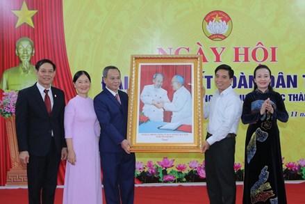 Thanh Hoá: Ngày hội Đại đoàn kết toàn dân tộc Tổ dân phố Đội Cung 3 và thôn Xuân Tiến 