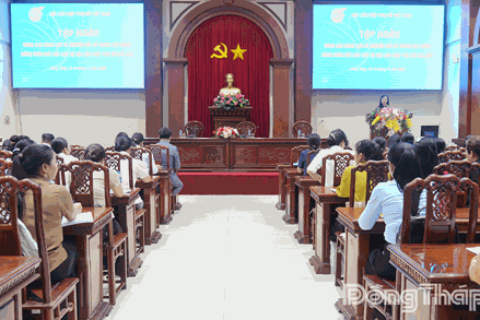 Đồng Tháp: Hội LHPN Việt Nam nâng cao năng lực chuyển đổi số cho cán bộ Hội