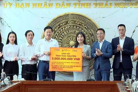 Thái Nguyên: Ủy ban MTTQ Việt Nam tỉnh tiếp nhận ủng hộ khắc phục hậu quả thiên tai