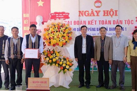 Lâm Đồng: Sôi nổi Ngày hội Đại đoàn kết toàn dân tộc tại các địa phương trong tỉnh