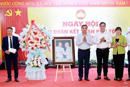 Lào Cai: Ngày hội Đại đoàn kết toàn dân tộc với nhân dân trên địa bàn tỉnh