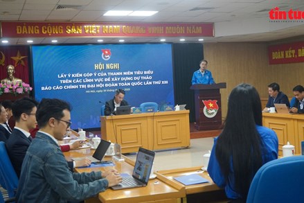 Trung ương Đoàn tổ chức Hội nghị góp ý xây dựng Dự thảo báo cáo chính trị Đại hội Đoàn toàn quốc lần thứ XIII