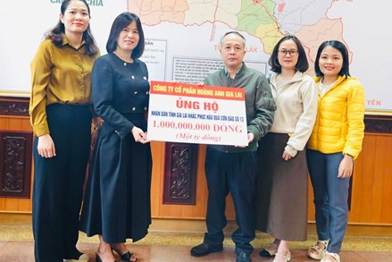 Gia Lai: Ủy ban MTTQ Việt Nam tỉnh tiếp nhận 1 tỷ đồng hỗ trợ người dân khắc phục hậu quả bão số 13 