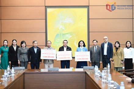 Quảng Ninh hỗ trợ các tỉnh Gia Lai, Khánh Hòa, Đắk Lắk 15 tỷ đồng khắc phục hậu quả mưa lũ