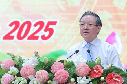 Phó Chủ tịch Lương Quốc Đoàn dự và phát biểu tại Đại hội đại biểu MTTQ Việt Nam thành phố Cần Thơ lần thứ nhất, nhiệm kỳ 2025-2030 