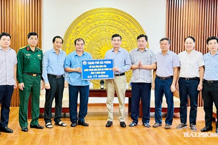 Hải Phòng trao tiền mặt, nhu yếu phẩm, thuốc men hỗ trợ người dân tỉnh Đắk Lắk