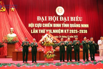 Đại hội đại biểu Hội Cựu chiến binh tỉnh Quảng Ninh lần thứ VIII