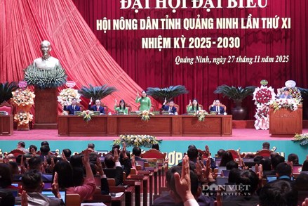 Quảng Ninh: Đại hội đại biểu Hội Nông dân tỉnh Quảng Ninh lần thứ XI, nhiệm kỳ 2025 - 2030 