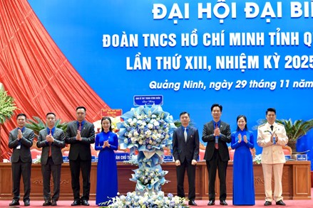 Đại hội đại biểu Đoàn TNCS Hồ Chí Minh tỉnh Quảng Ninh lần thứ XIII, nhiệm kỳ 2025 – 2030