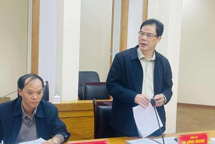 Cao Bằng: Chủ tịch Ủy ban MTTQ Việt Nam tỉnh làm việc với Đảng ủy phường Thục Phán 