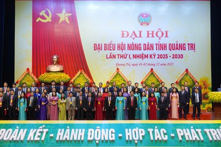 Quảng Trị: Đại hội đại biểu Hội Nông dân tỉnh lần thứ I, nhiệm kỳ 2025-2030