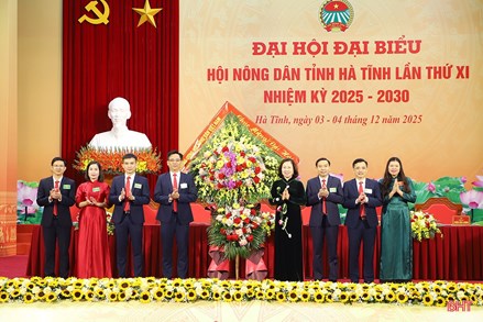 Hà Tĩnh: Đại hội đại biểu Hội Nông dân tỉnh lần thứ XI, nhiệm kỳ 2025 - 2030